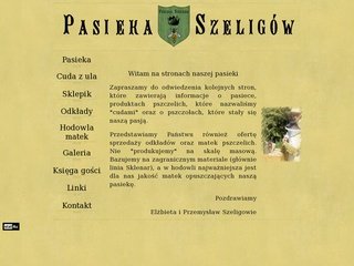 Podgląd pasieka-szeligow.pl