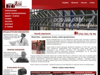 Podgląd metal-klos.com.pl