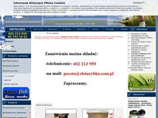 Podgląd zlotarybka.com.pl