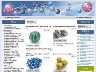 Podgląd koraliki-lewka.com