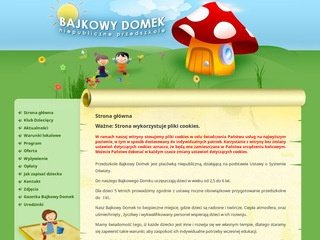 Podgląd bajkowydomek.com.pl