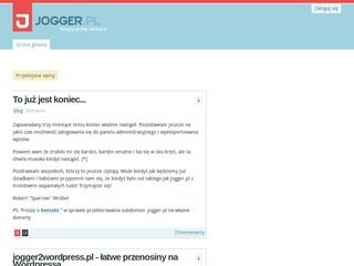 Podgląd wzs.jogger.pl