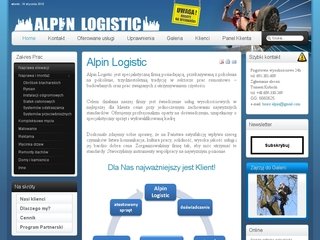 Podgląd alpinlogistic.pl