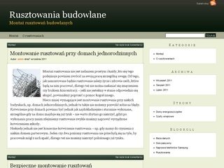 Podgląd monter-rusztowania.pl