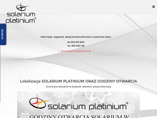 Podgląd solariumplatinium.pl