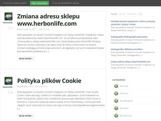 Podgląd herbonlife.com