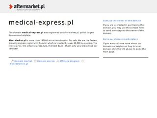 Podgląd medical-express.pl