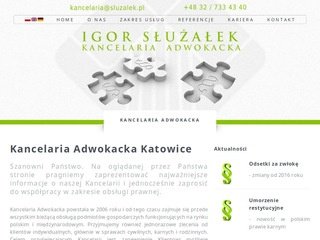 Podgląd sluzalek.pl