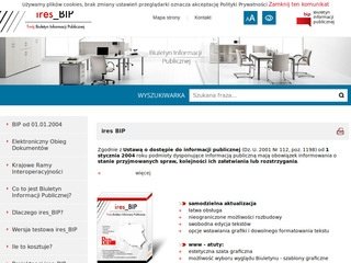 Podgląd bip.ires.pl