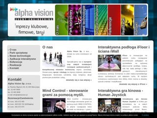 Podgląd alphavision.pl