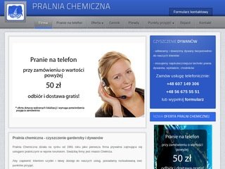 Podgląd pralniachemiczna.com.pl