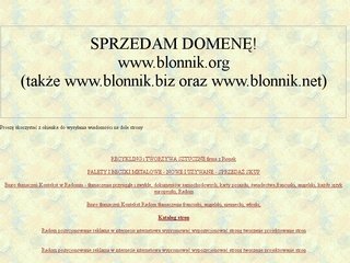 Podgląd blonnik.org