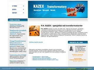 Podgląd kazex-transformatory.pl