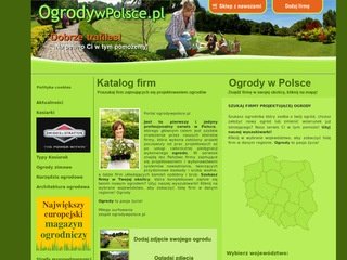 Podgląd ogrodywpolsce.pl