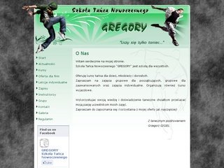 Podgląd gregorydance.pl