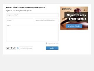 Podgląd bigstone-online.pl