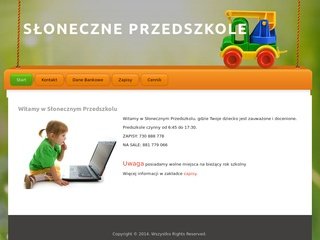 Podgląd sloneczneprzedszkole.pl