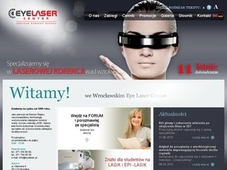 Podgląd eyelaser.pl