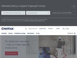 Podgląd nilfisk.com.pl