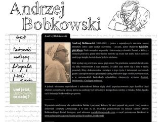 Podgląd andrzej-bobkowski.pl