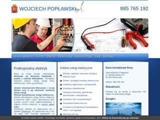 Podgląd elektrycy.warszawa.pl