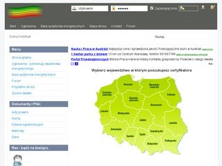 Podgląd dobrycertyfikat.pl