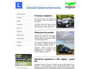 Podgląd aligator.auto.pl