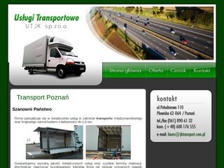 Podgląd jktransport.com.pl