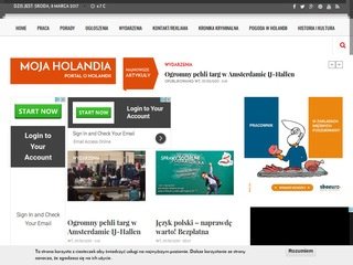 Podgląd mojaholandia.nl