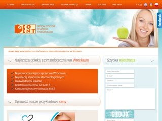 Podgląd geodent.com.pl