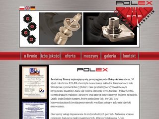 Podgląd polexmachining.pl