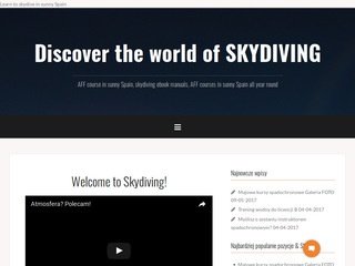 Podgląd skydiveatmosfera.com