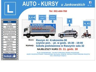 Podgląd autokursyraszyn.pl