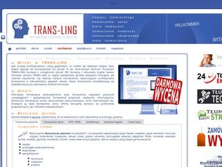 Podgląd trans-ling.pl