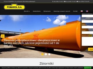 Podgląd zbiorniki.pomarol.com.pl