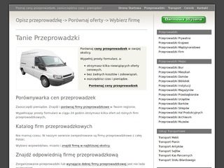 Podgląd tanie-przeprowadzki.pl