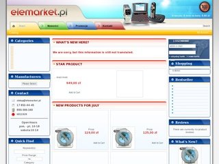 Podgląd elemarket.pl