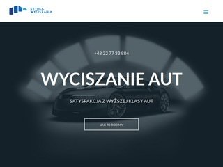 Podgląd sztukawyciszania.pl