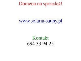 Podgląd solaria-sauny.pl