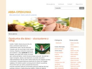 Podgląd abba-opiekunka.pl