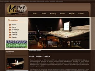 Podgląd master-sound.com.pl