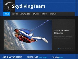 Podgląd skydivingteam.pl