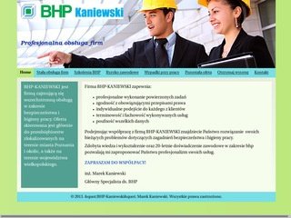 Podgląd bhp-kaniewski.pl