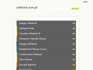 Podgląd sidekick.waw.pl