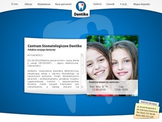 Podgląd dentiko.com.pl