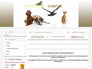 Podgląd animalcare.pl