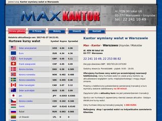 Podgląd max-kantor.pl