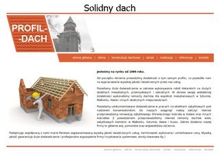 Podgląd profil-dach.comweb.pl