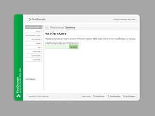 Podgląd firstdomain.pl