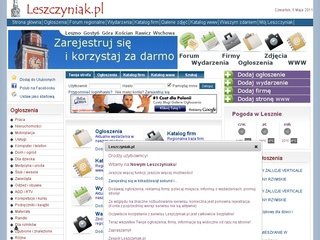 Podgląd leszczyniak.pl